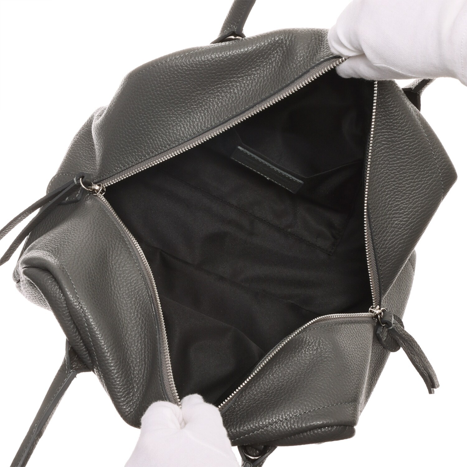 マルコマージ イタリア製 牛革 ショルダーベルト付 ボストンバッグ