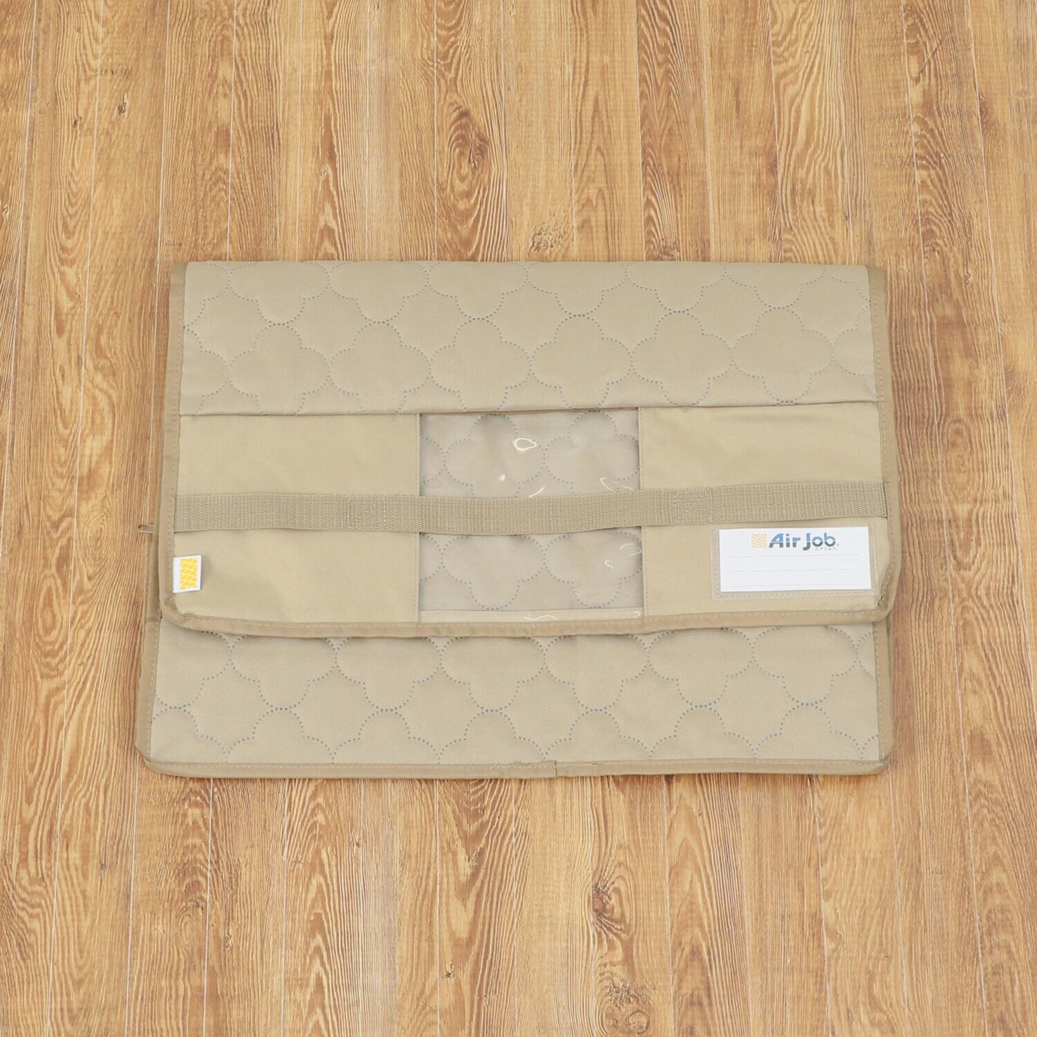 備長炭エアジョブ 大切な衣類などを つぶしすぎずに収納！ 軽圧縮収納ケース 同色２枚組 ＜小＞