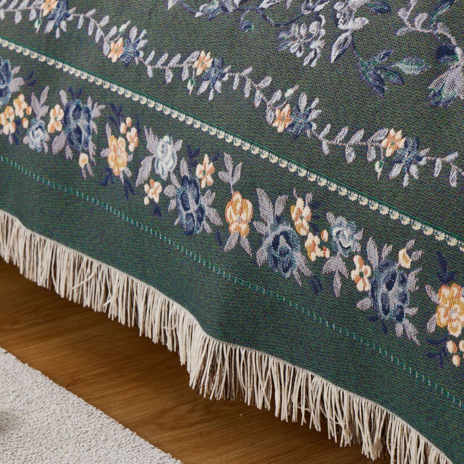 メゾン　ド　ノア はっ水 シェニールゴブラン織 マルチカバー ＜１９０×２４０ｃｍ＞