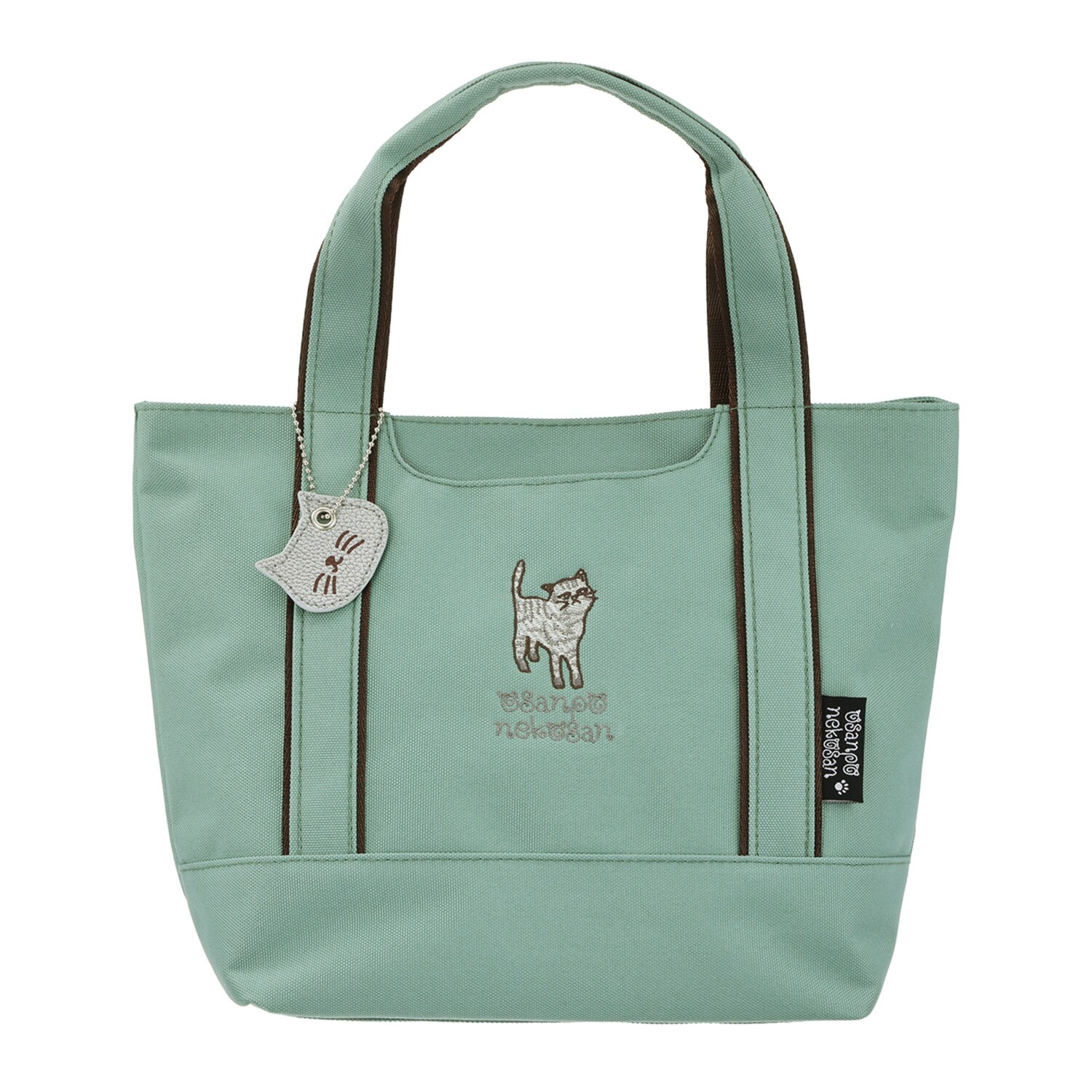 ダジュール ねこちゃん刺しゅう トートバッグ