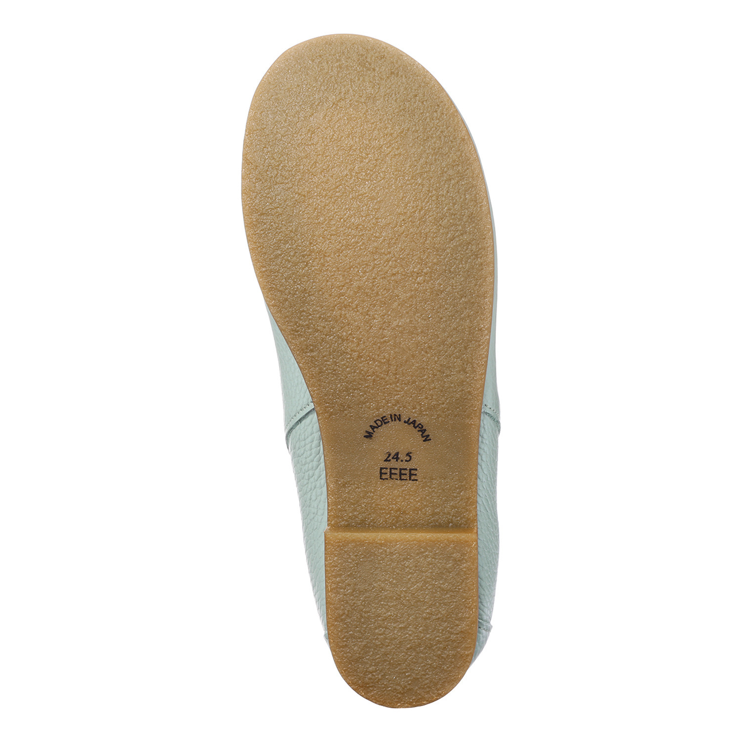 ヒナ　デイグリーン 日本製 はっ水姫路レザー 上質素材が足をつつむ オブリークトゥシューズ