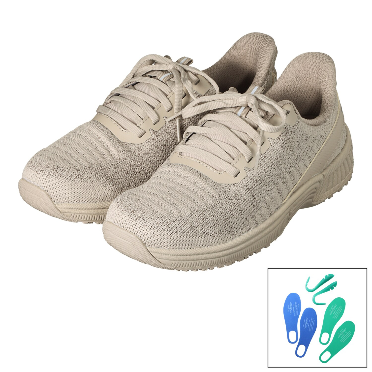 オーソフィート 足の専門家も認める はっ水・防滑 らくらくニットシューズ