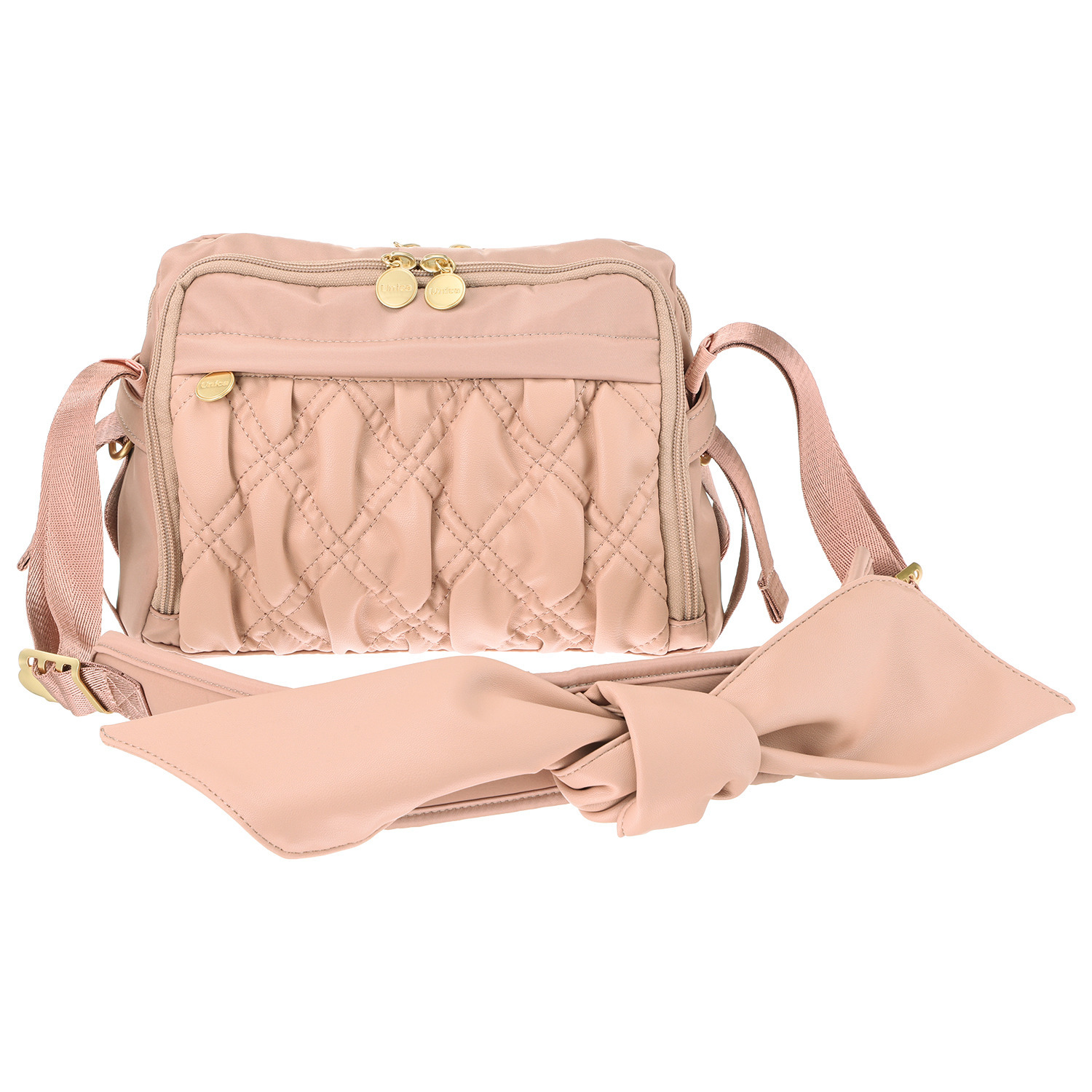 ウニカ 人間工学に基づいた ふんわりキルトポケット ショルダーバッグ