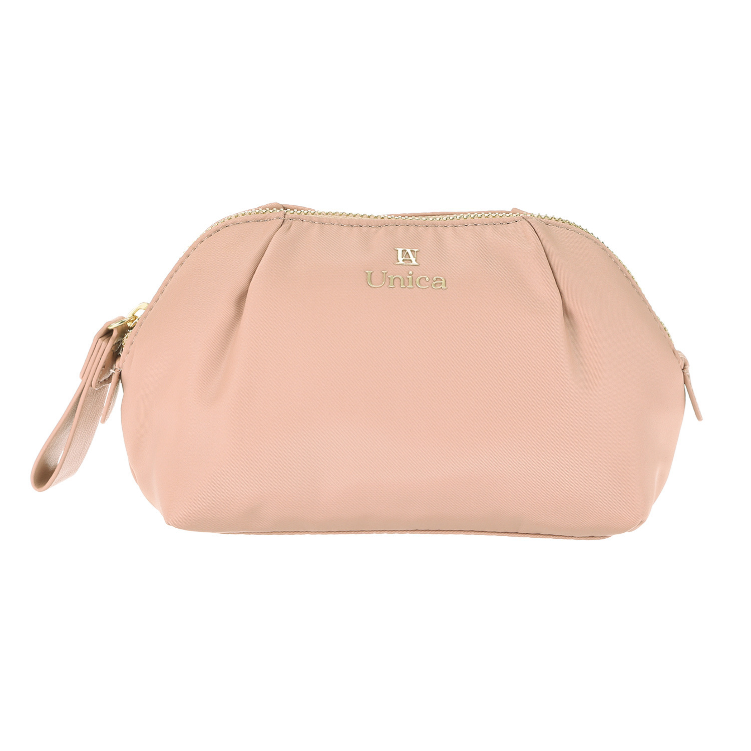 ウニカ 大きく開閉 ふんわりギャザーポーチ