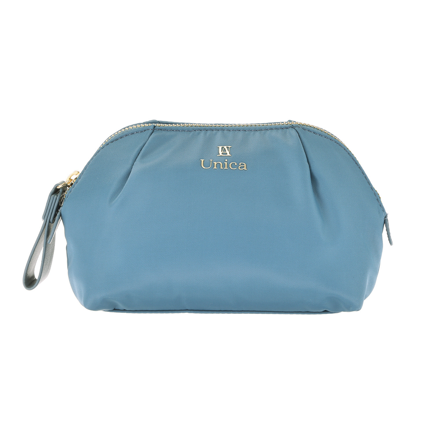 ウニカ 大きく開閉 ふんわりギャザーポーチ