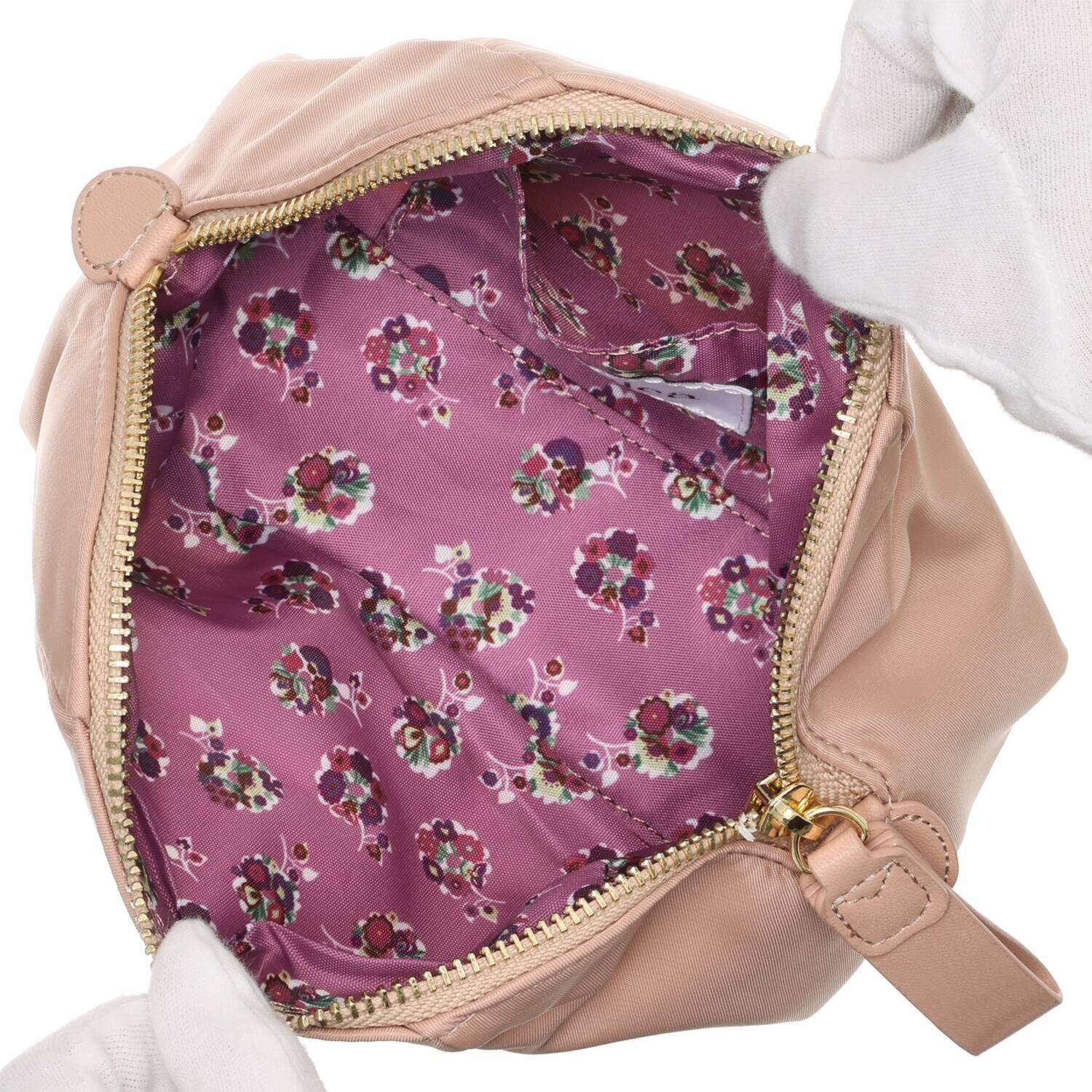 ウニカ 大きく開閉 ふんわりギャザーポーチ