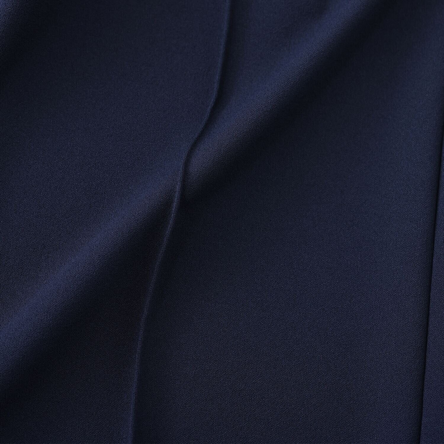 ＴＡＫＵＭＩＢＡ 洗えてシワになりにくい！ ストレッチジョーゼット 日本製イージースラックス ワイド　股下６５ｃｍ