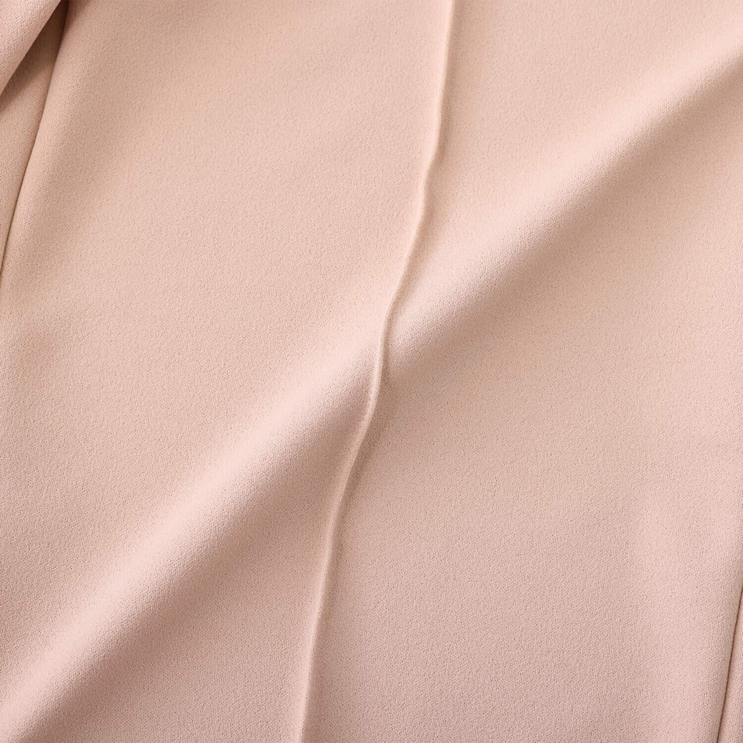 ＴＡＫＵＭＩＢＡ 洗えてシワになりにくい！ ストレッチジョーゼット 日本製イージースラックス ワイド　股下６５ｃｍ