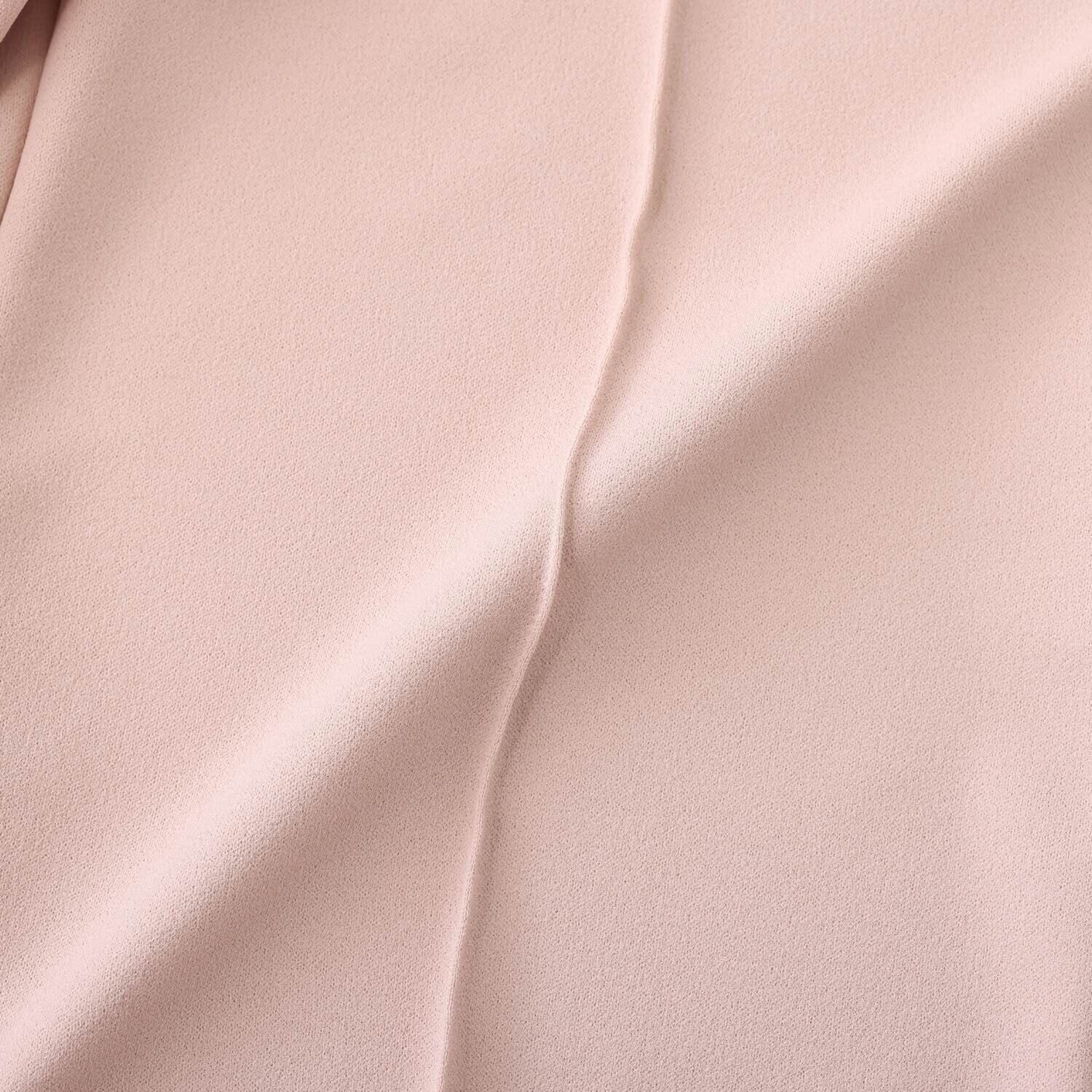 ＴＡＫＵＭＩＢＡ 洗えてシワになりにくい！ ストレッチジョーゼット 日本製イージースラックス ワイド　股下７０ｃｍ