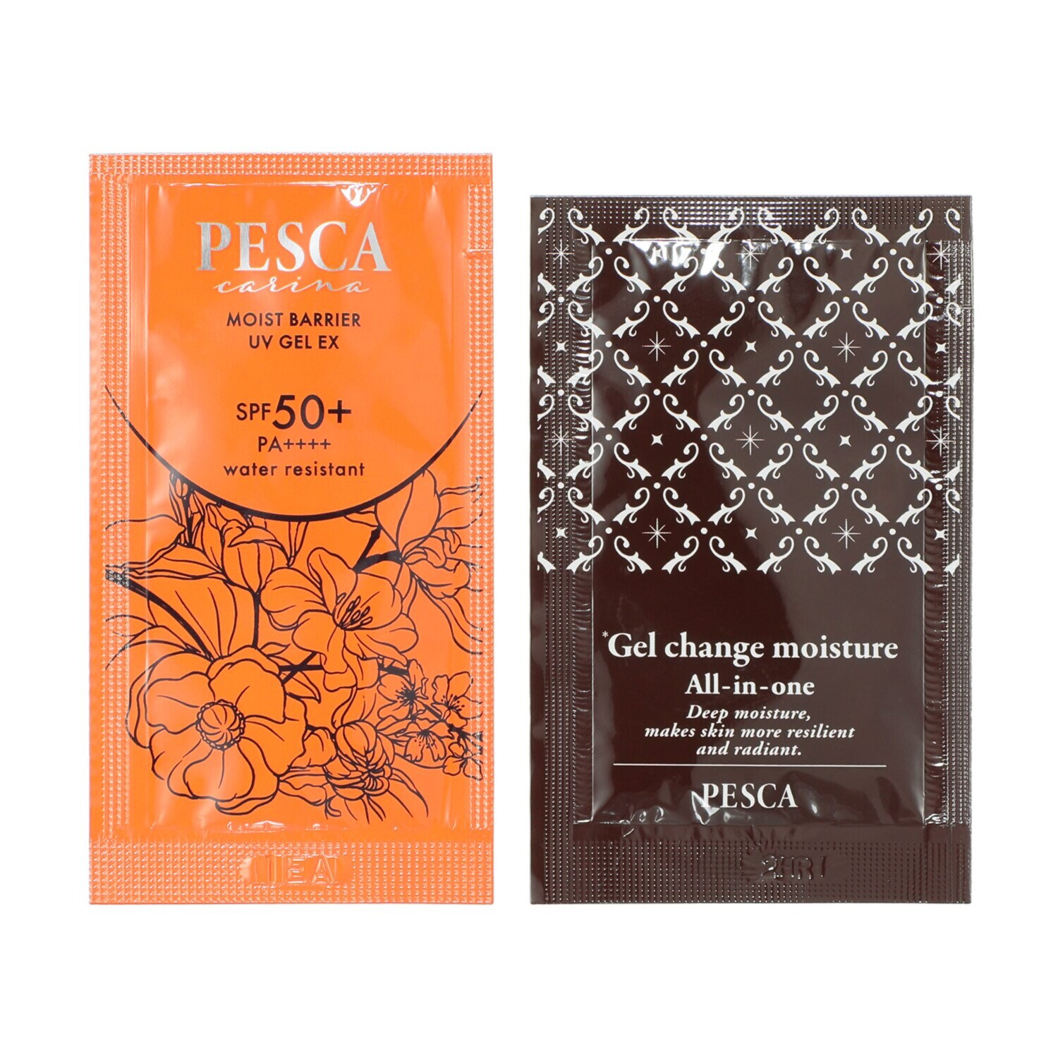 ペスカ シワ改善＆美白 透明感のあるツヤ肌演出！ 薬用リンクルセラム ファンデーション ２個分特別セット