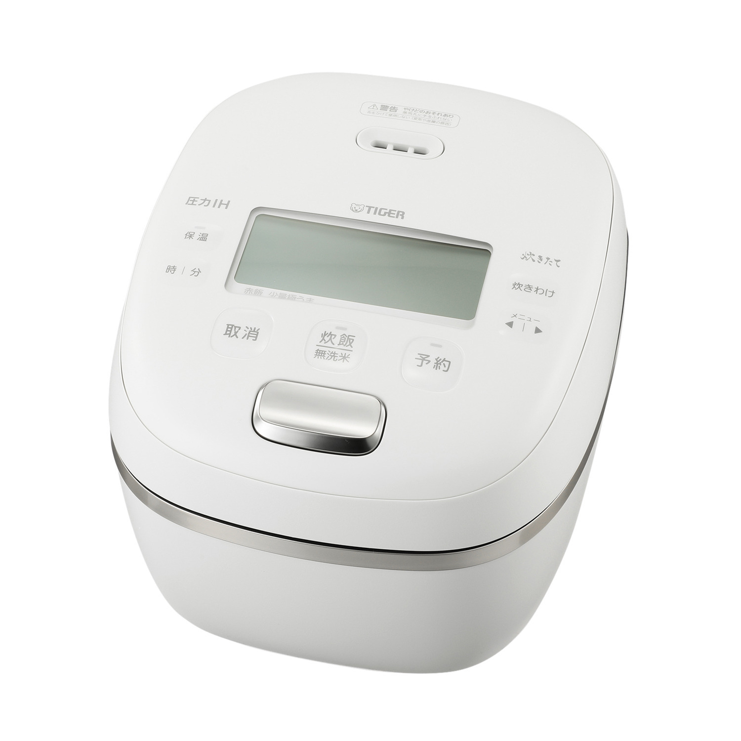 タイガー 土鍋かまどコート 圧力ＩＨジャー炊飯器 “ご泡火炊き” ＜５．５合＞ ＪＲＩ−１０Ｊ５