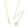 オーサムジュエリー １８Ｋ フローラルチェーン トゥインクルネックレス ＜ベーシックサイズ＞