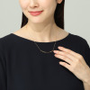 オーサムジュエリー １８Ｋ フローラルチェーン トゥインクルネックレス ＜ベーシックサイズ＞