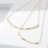オーサムジュエリー １８Ｋ フローラルチェーン トゥインクルネックレス ＜プレミアムサイズ＞