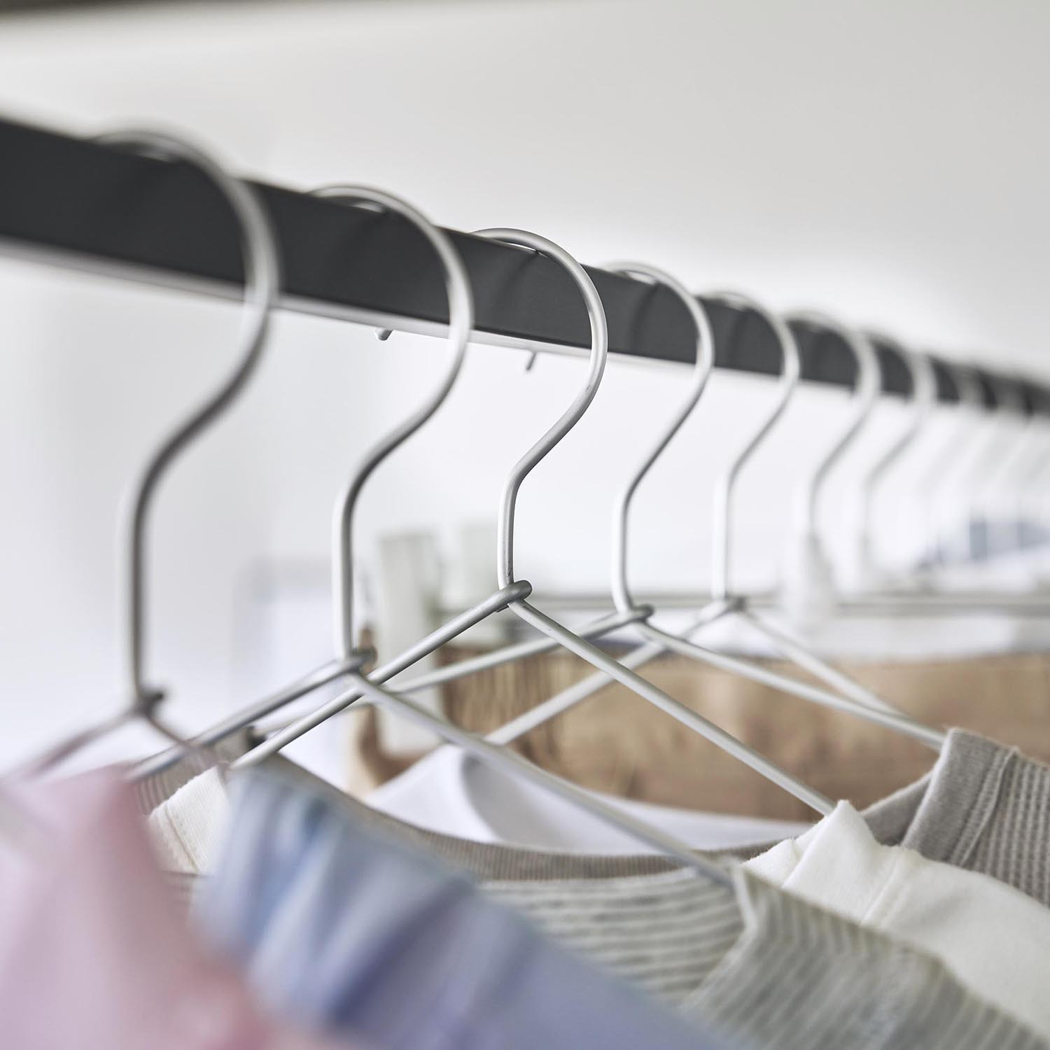 山崎実業　タワー サッと広げて簡単設置！ 折り畳み室内物干し ＜２連＞