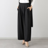 ホリーズ　アズ フロントタックアクセント ワイドパンツ