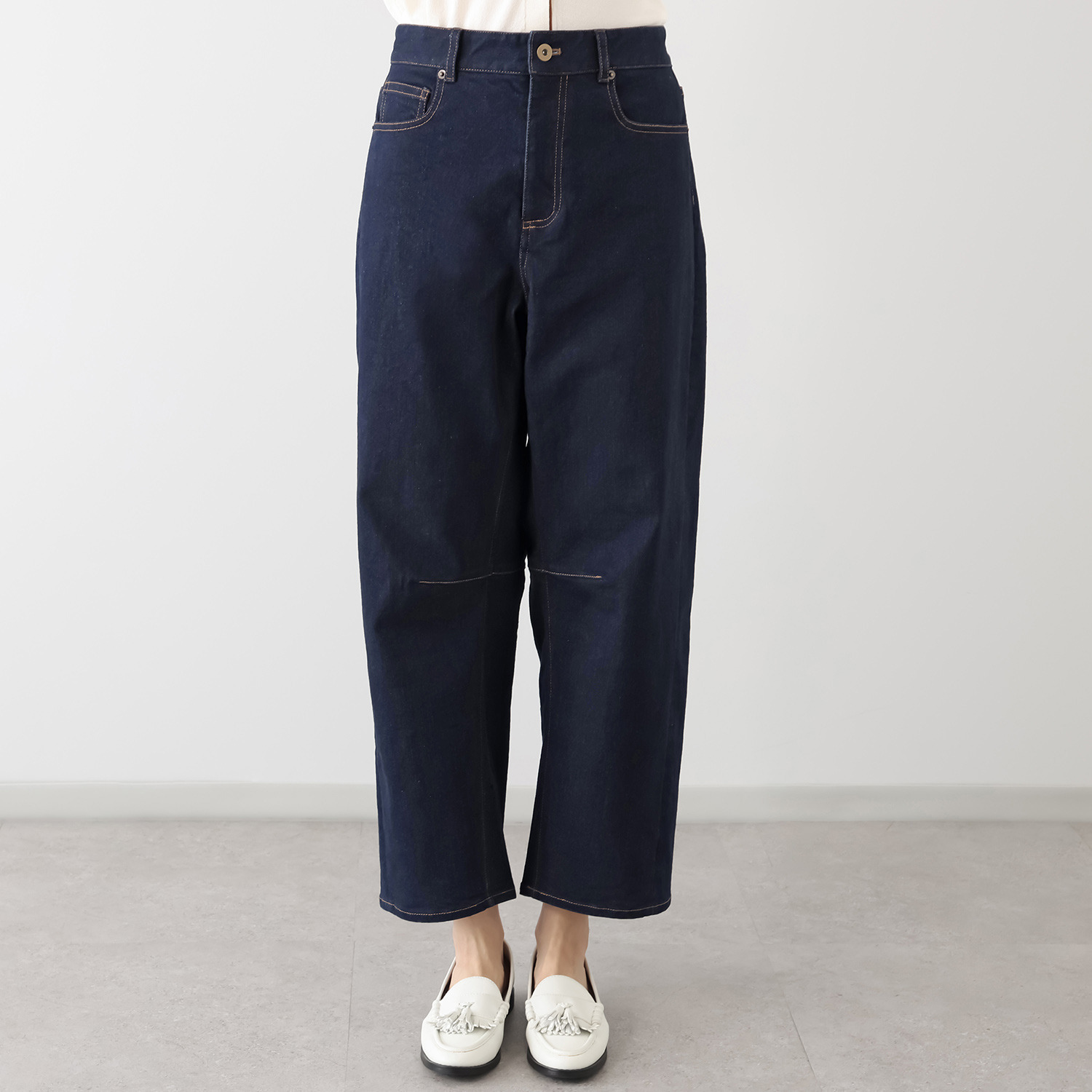 エムジェイアール　バイ マチコ　ジント　ロンドン カーブシルエット ストレッチデニムパンツ