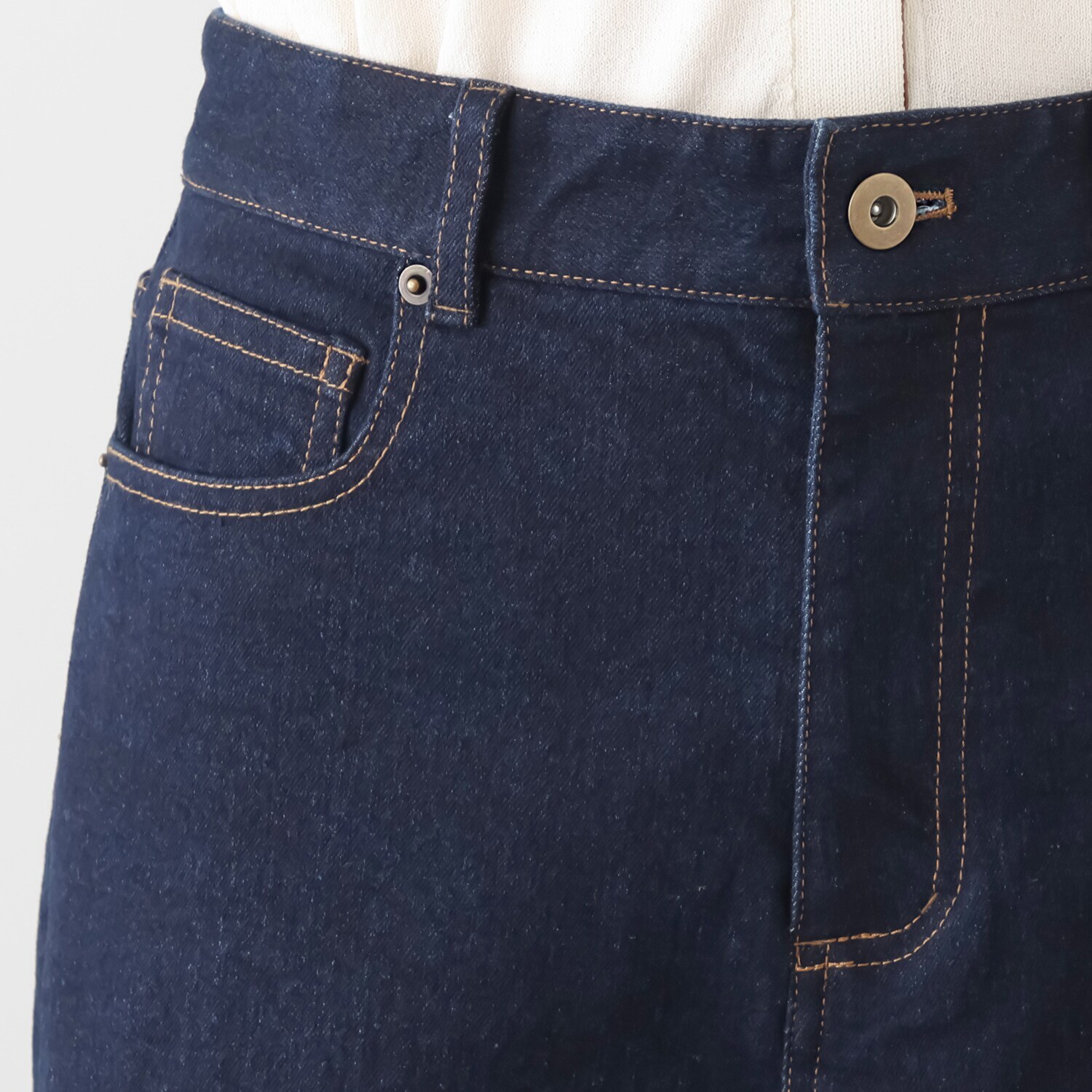 エムジェイアール　バイ マチコ　ジント　ロンドン カーブシルエット ストレッチデニムパンツ