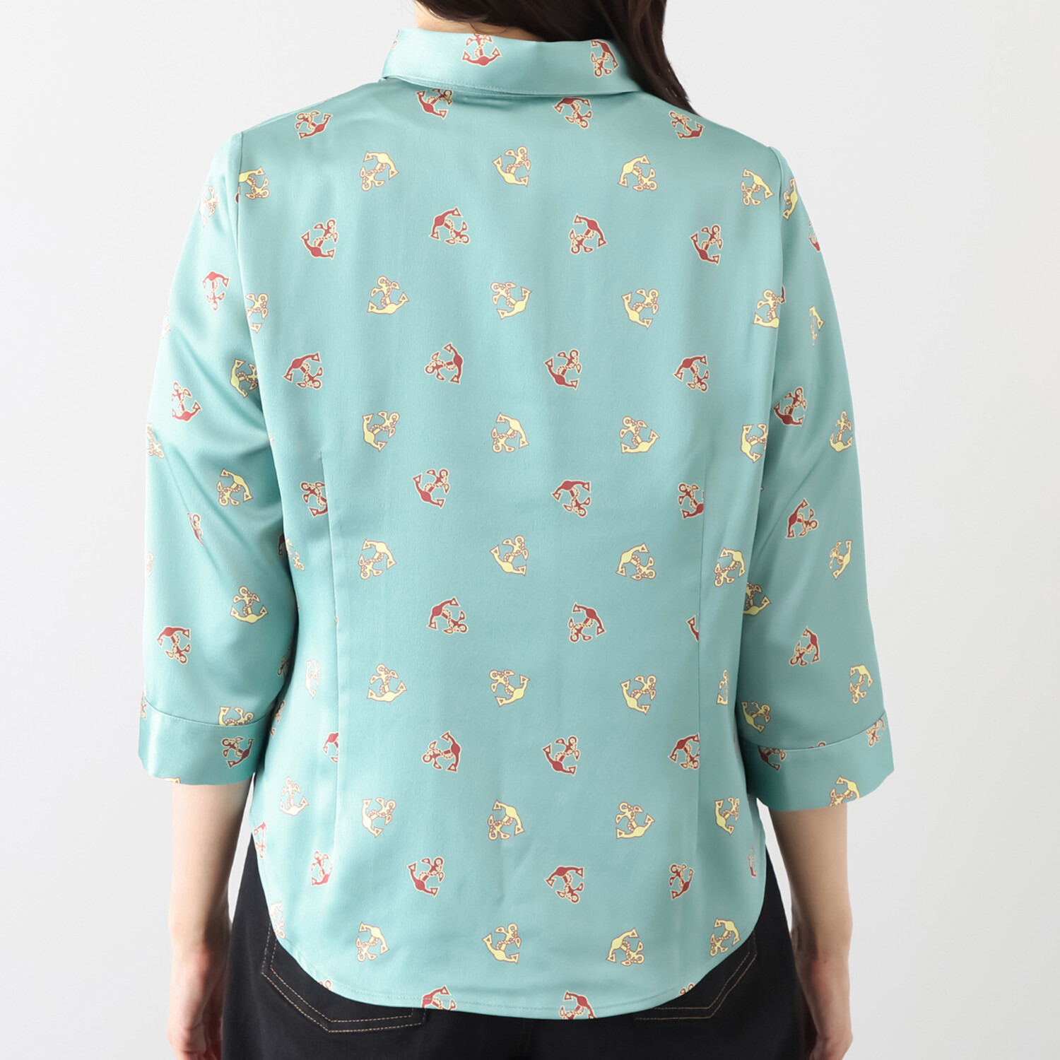 エムジェイアール　バイ マチコ　ジント　ロンドン オリジナルプリント シャツジャケット