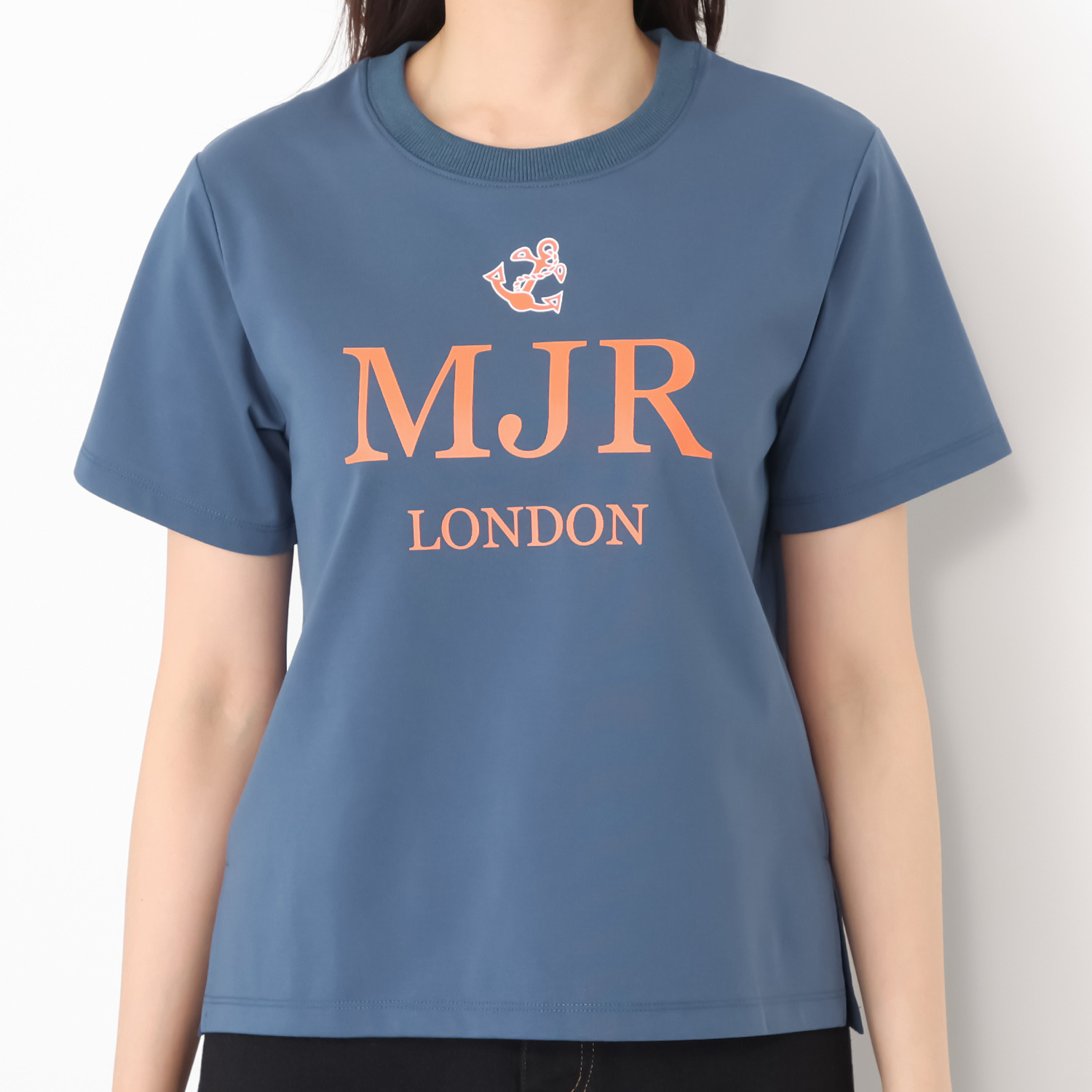 エムジェイアール　バイ マチコ　ジント　ロンドン オリジナルモティーフ グラフィックプリント プルオーバー