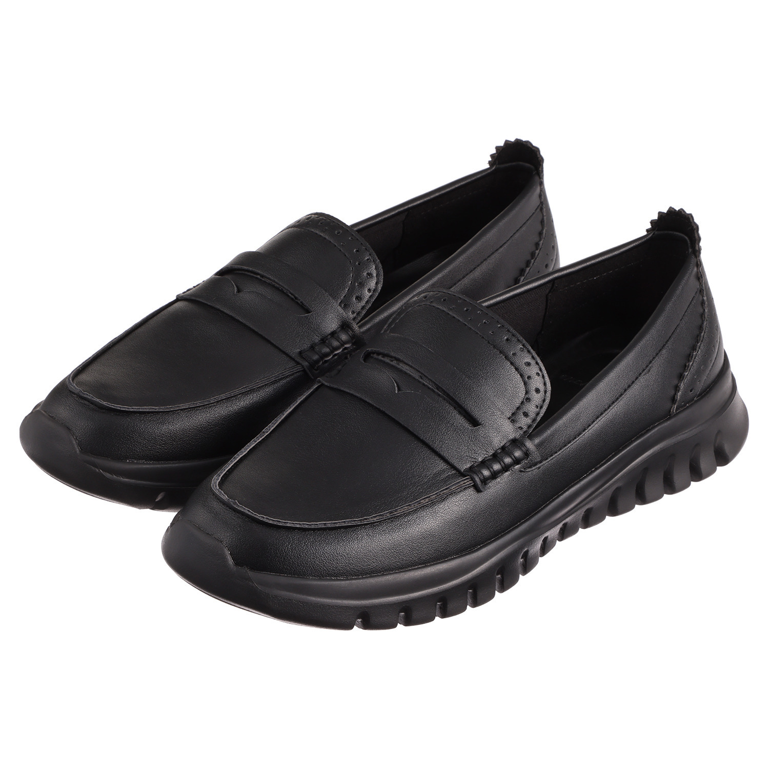 エンチャンテッド 防水　はっ水 晴雨兼用！ スニーカー感覚の 軽量コインローファー