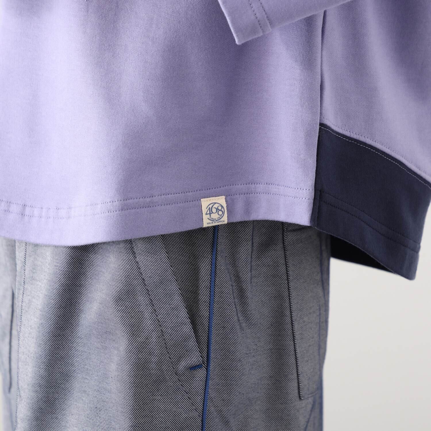 シロヤイチガントウキョウ ベルガモ 裏毛プルオーバー