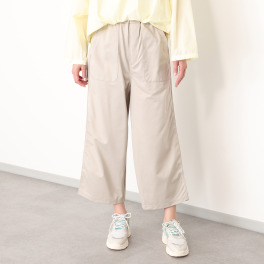 シロヤイチガントウキョウ ベルガモ ツイルワイドパンツ