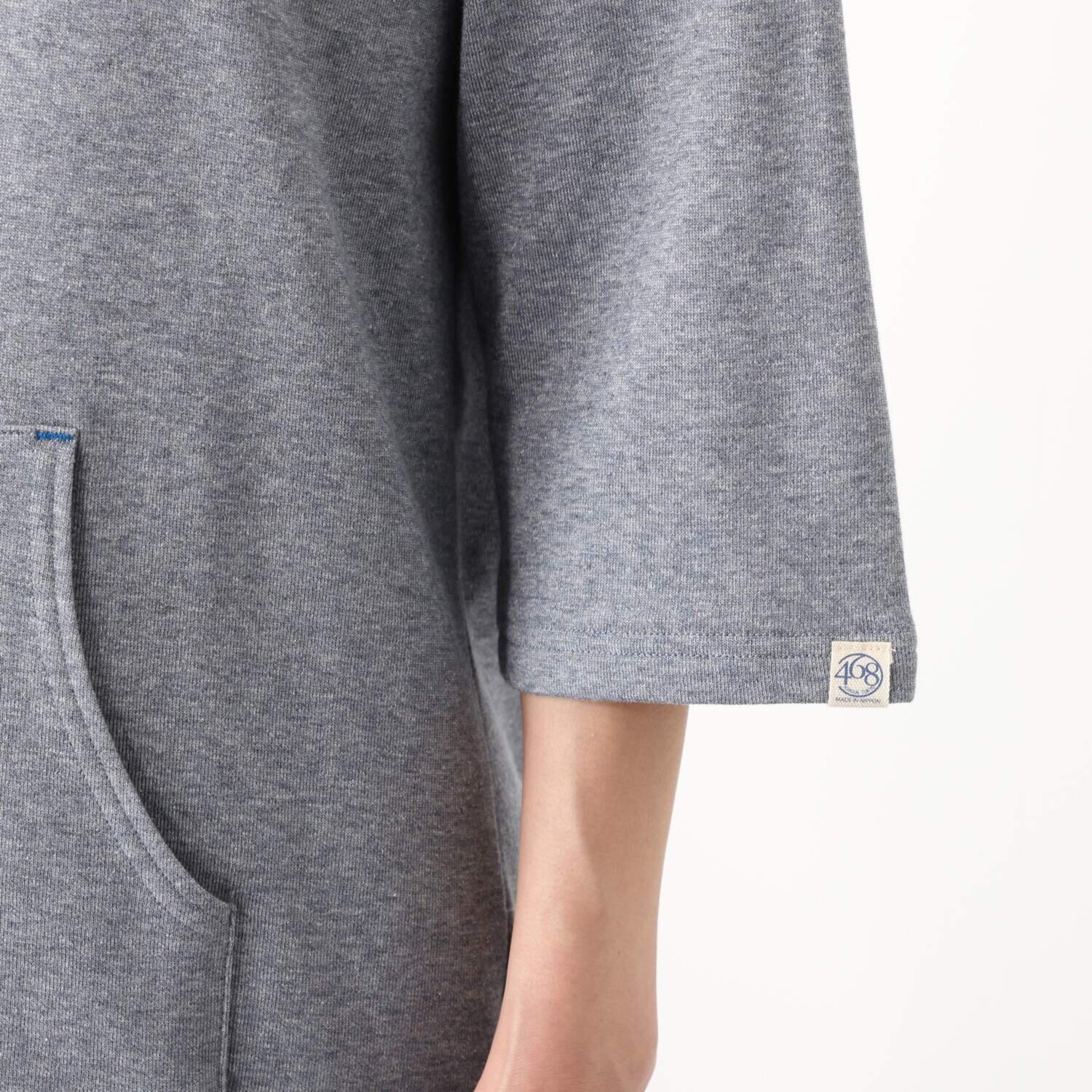 シロヤイチガントウキョウ 杢調ミニ裏毛 ビッグスウェットＴシャツ