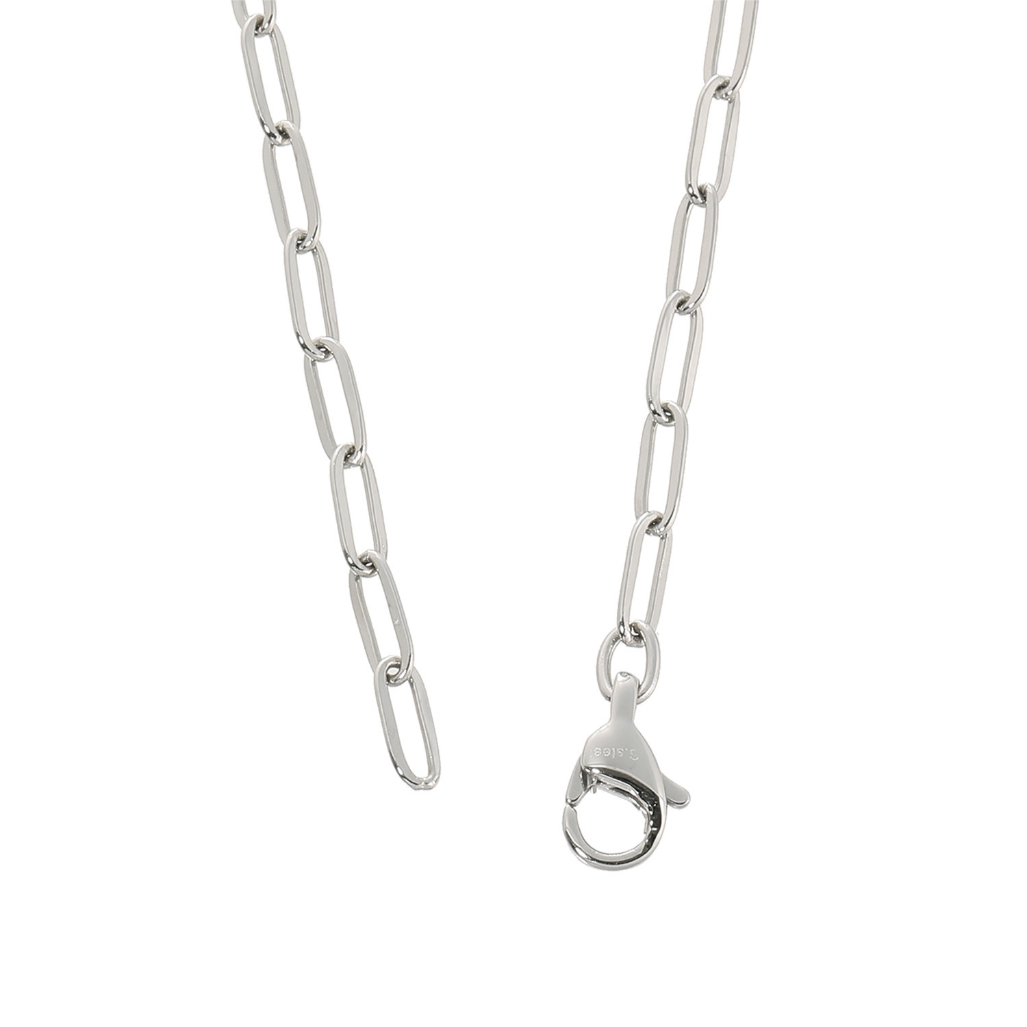 ハーキマーダイヤモンド １０ｍｍＵＰ ロッククリスタルクォーツ ステンレス クリップチェーン アレンジロングペンダント