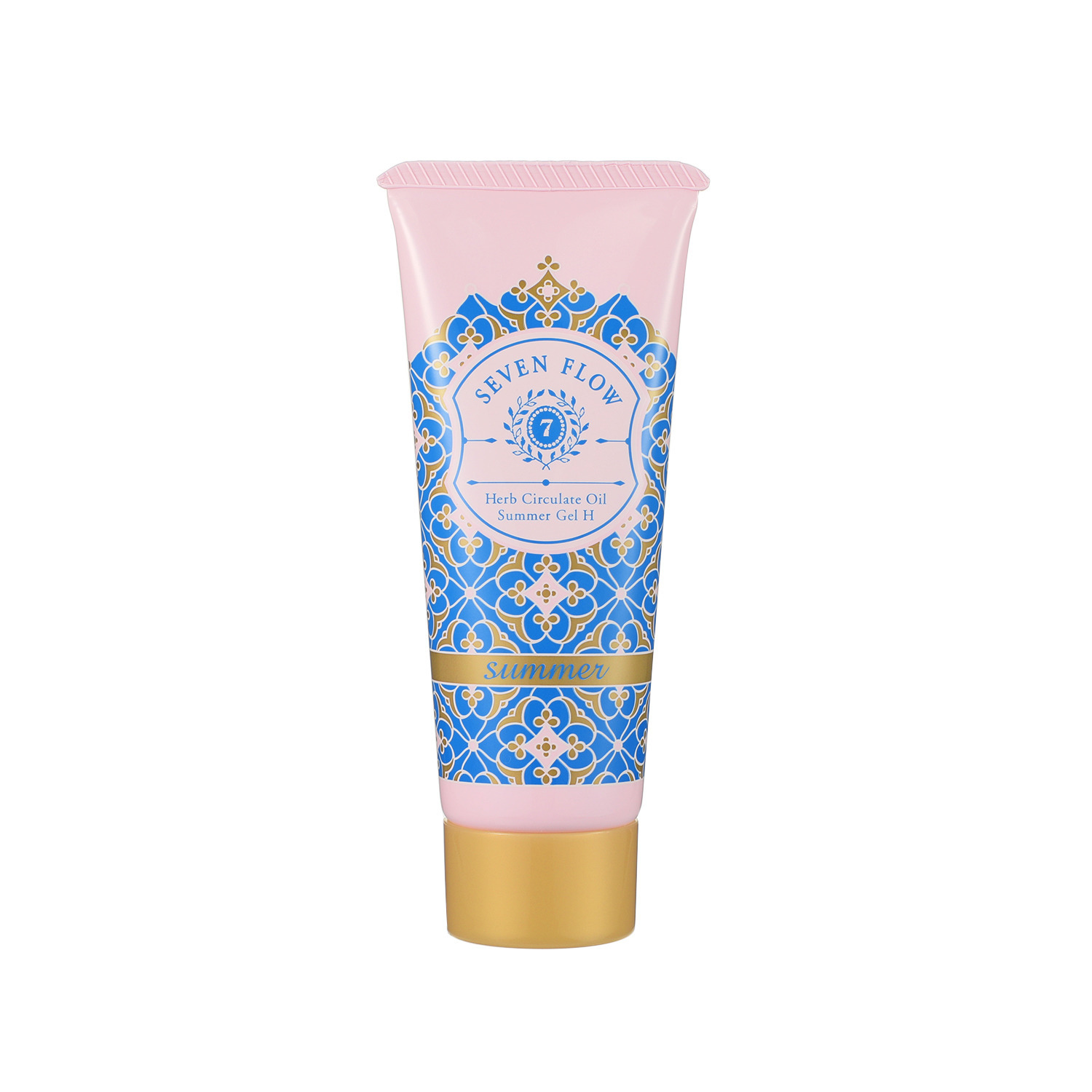 セブン　フロー 肌なじみが良い 感動の使用感 ハリツヤ潤い美肌へ導く ジェルオイル美容液 ハーブ　サーキュレイト オイル　サマー　ジェル ３本分スペシャルセット