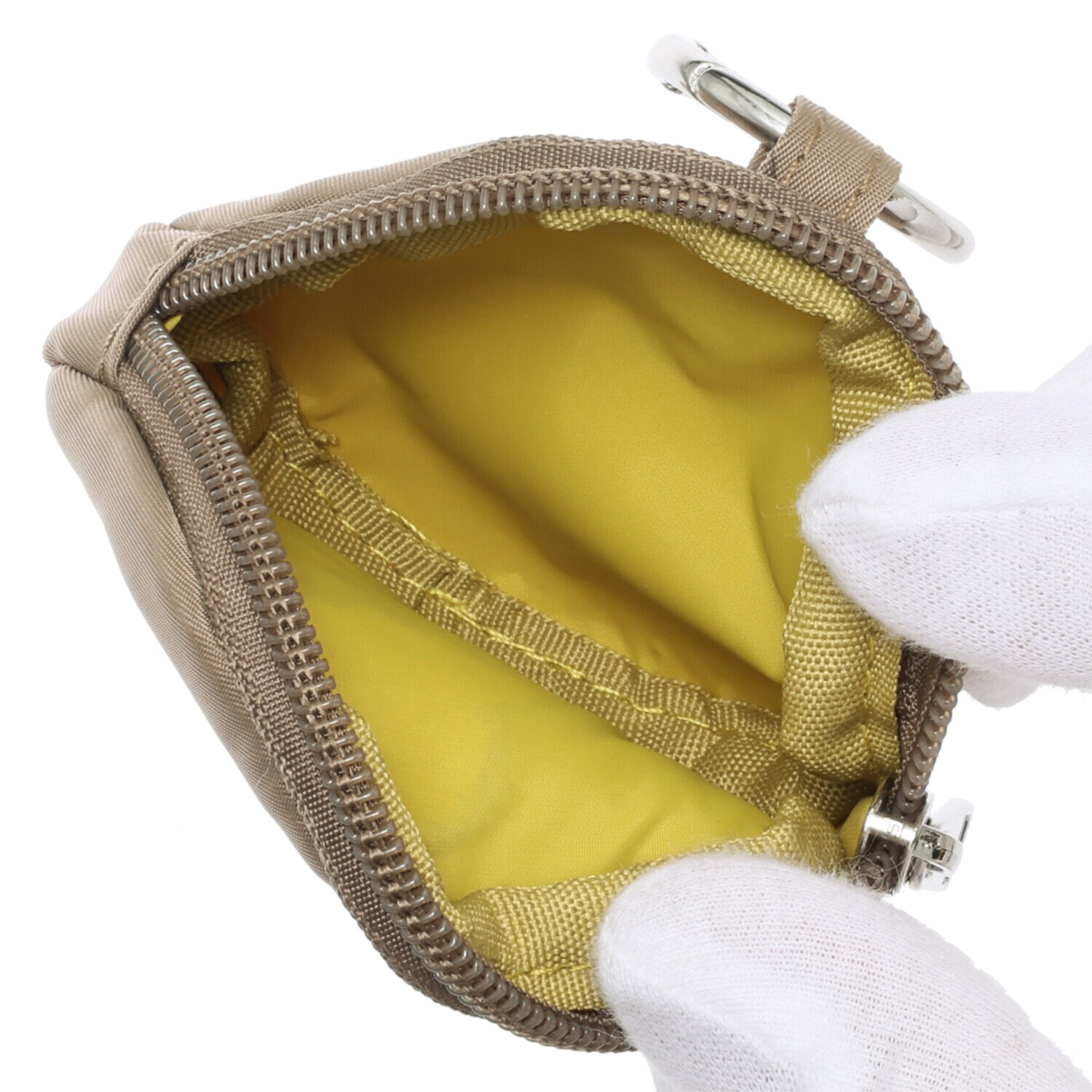 ハッピーフェイス レディーエマ刺しゅう 丸ポーチ