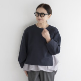 イロプライム １枚で完成！ 異素材重ね モー...