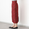 イロプライム 華やかジャガード ナロースカート