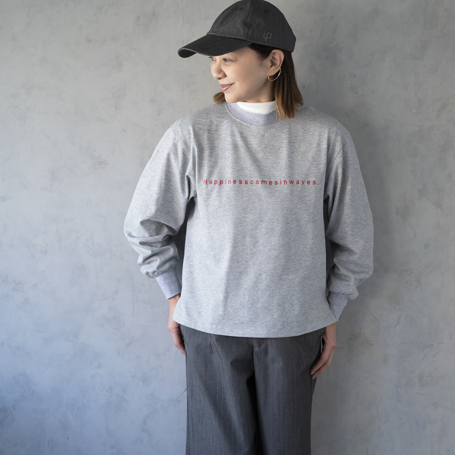 イロプライム 柔らか素材 控えめロゴＴシャツ