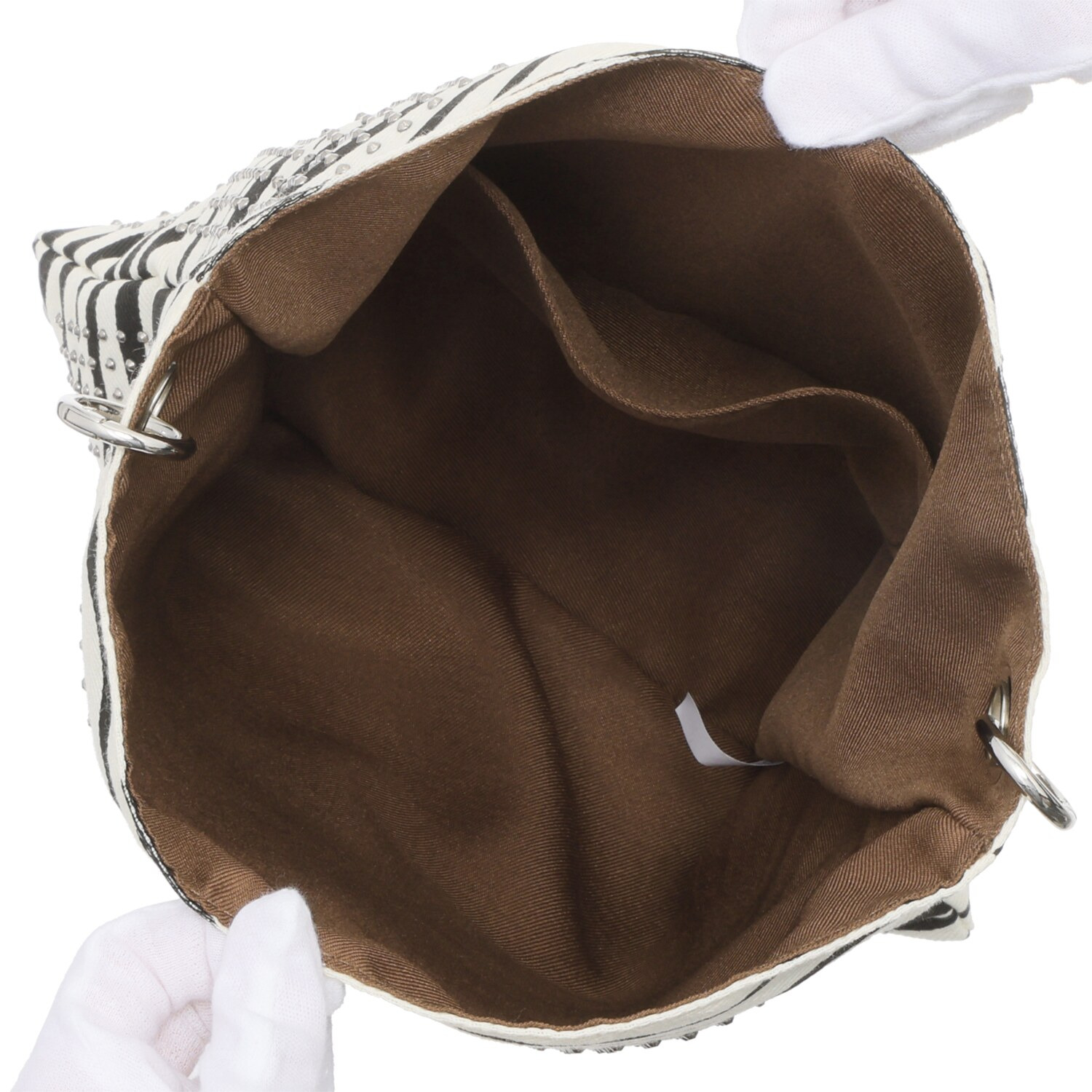 イロプライム 華やかスタッズ ２ウェイ チェーンバッグ