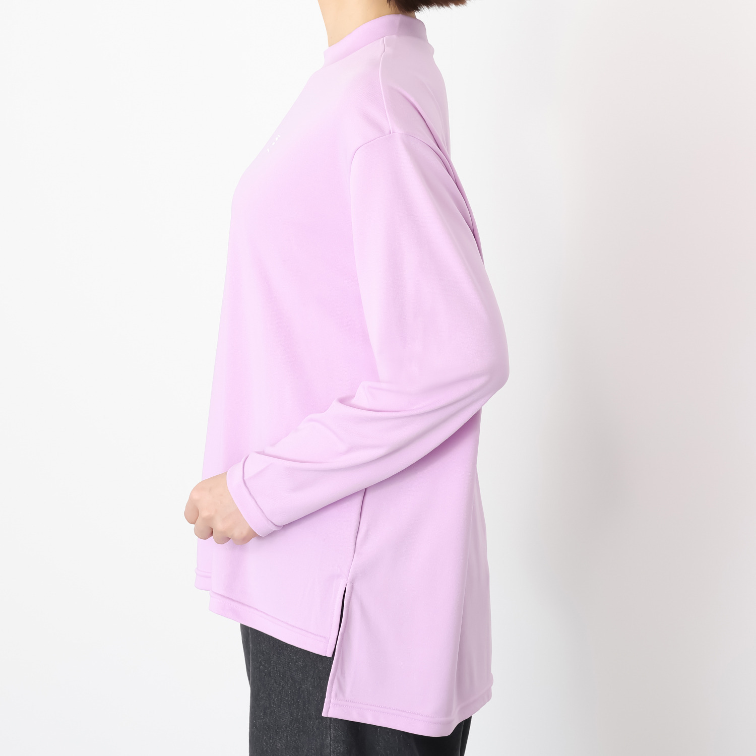 フィラ 調温サポート素材 なめらかスムース モックネックプルオーバー