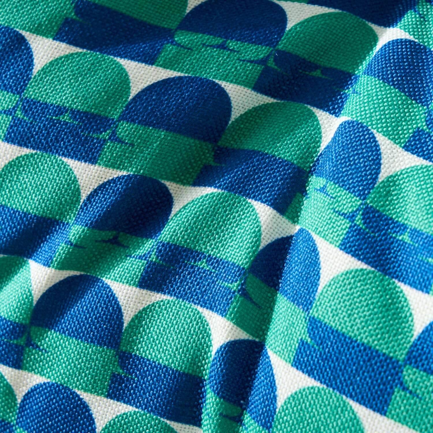 ＥＬＬＥ　ＨＯＭＥ スプリングコレクション リバーシブル ラウンドクッション