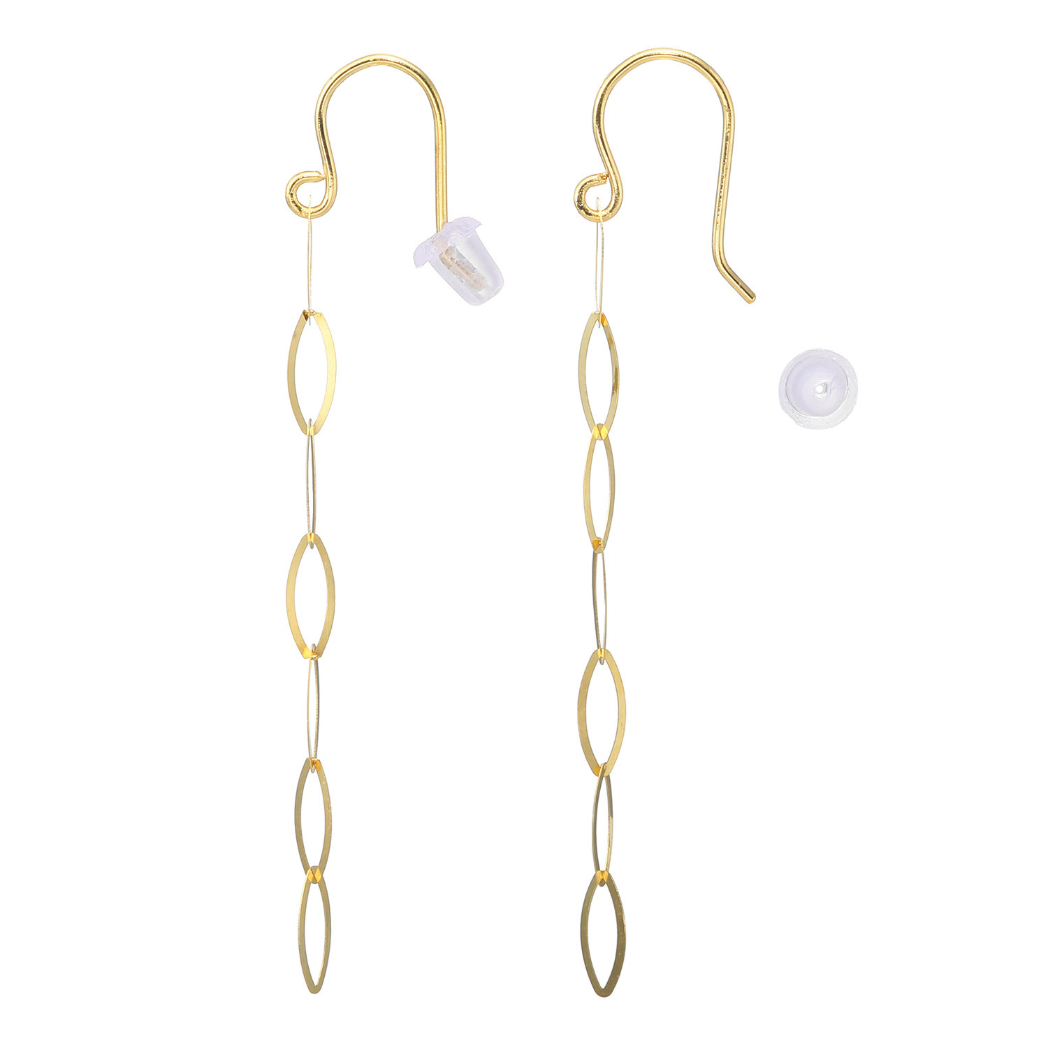 アルテッロ １８Ｋ 光が紡ぐ至高の輝き ルミナーレ 手組みフックピアス