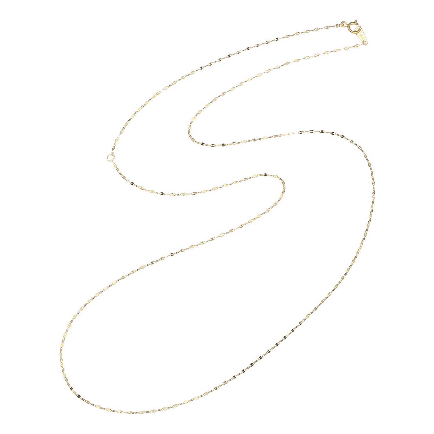 アルテッロ １８Ｋ スターダスト ペタルチェーン ネックレス