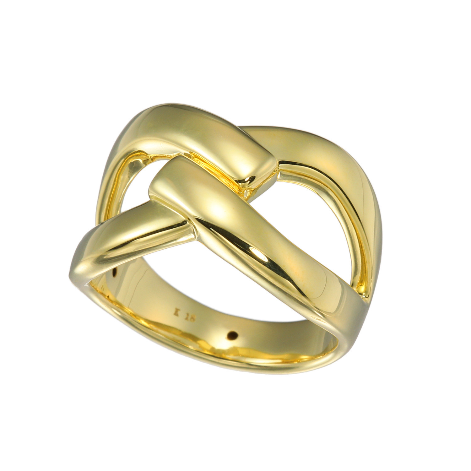 アルテッロ １８Ｋ インフィニティデザイン ボリュームリング