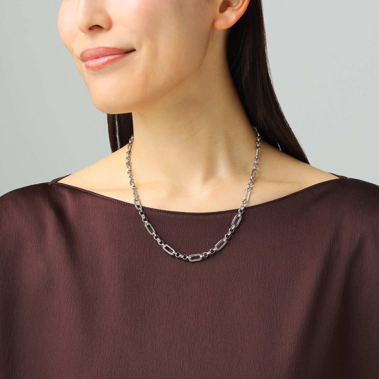 アシエステンレス サージカルステンレス クラシック ボリュームネックレス