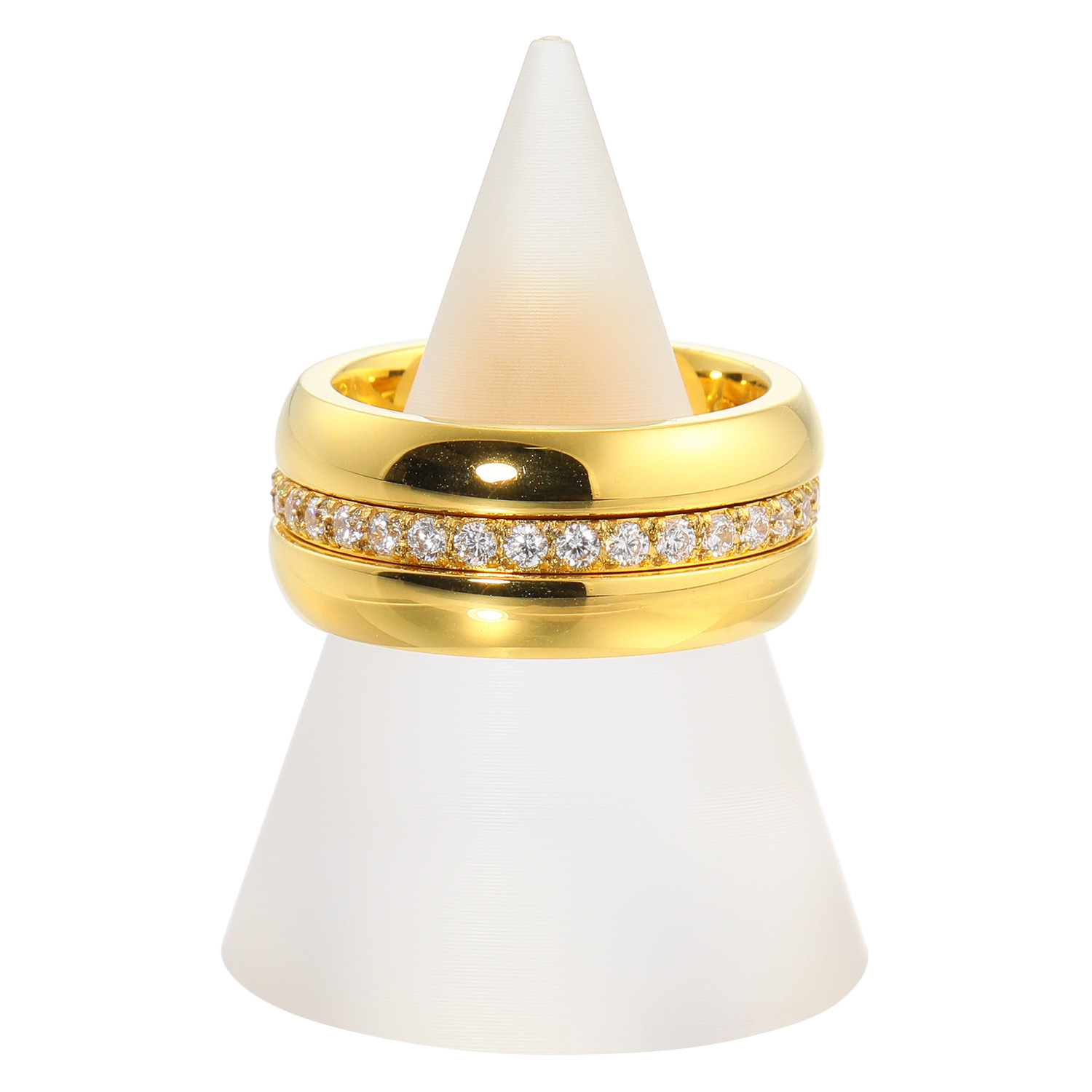 アシエステンレス サージカルステンレス アレンジ自在 リング３本セット