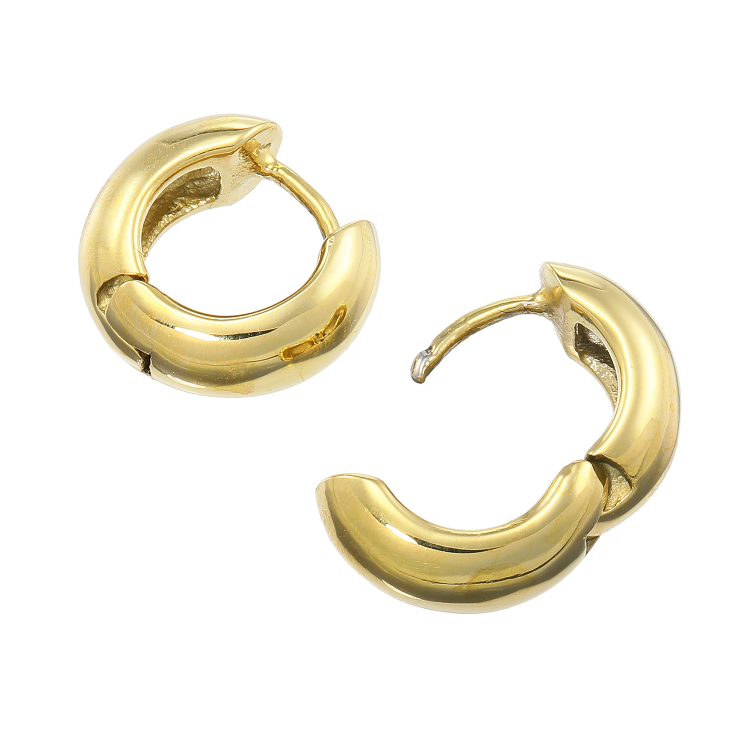 アシエステンレス サージカルステンレス スモール フープピアス