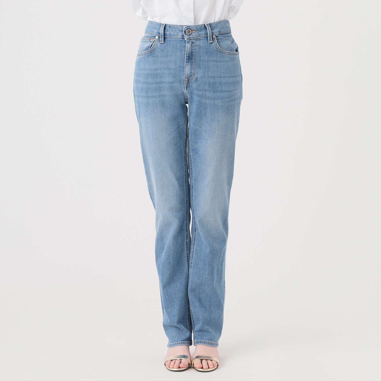 ピーティー　トリノ “ＡＬＡＮＩＳ” ストレッチデニムパンツ