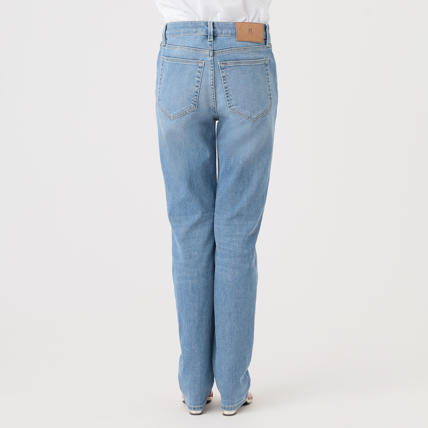 ピーティー　トリノ “ＡＬＡＮＩＳ” ストレッチデニムパンツ