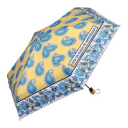 ノットヨット かわいいプリント柄 晴雨兼用 折りたたみ傘