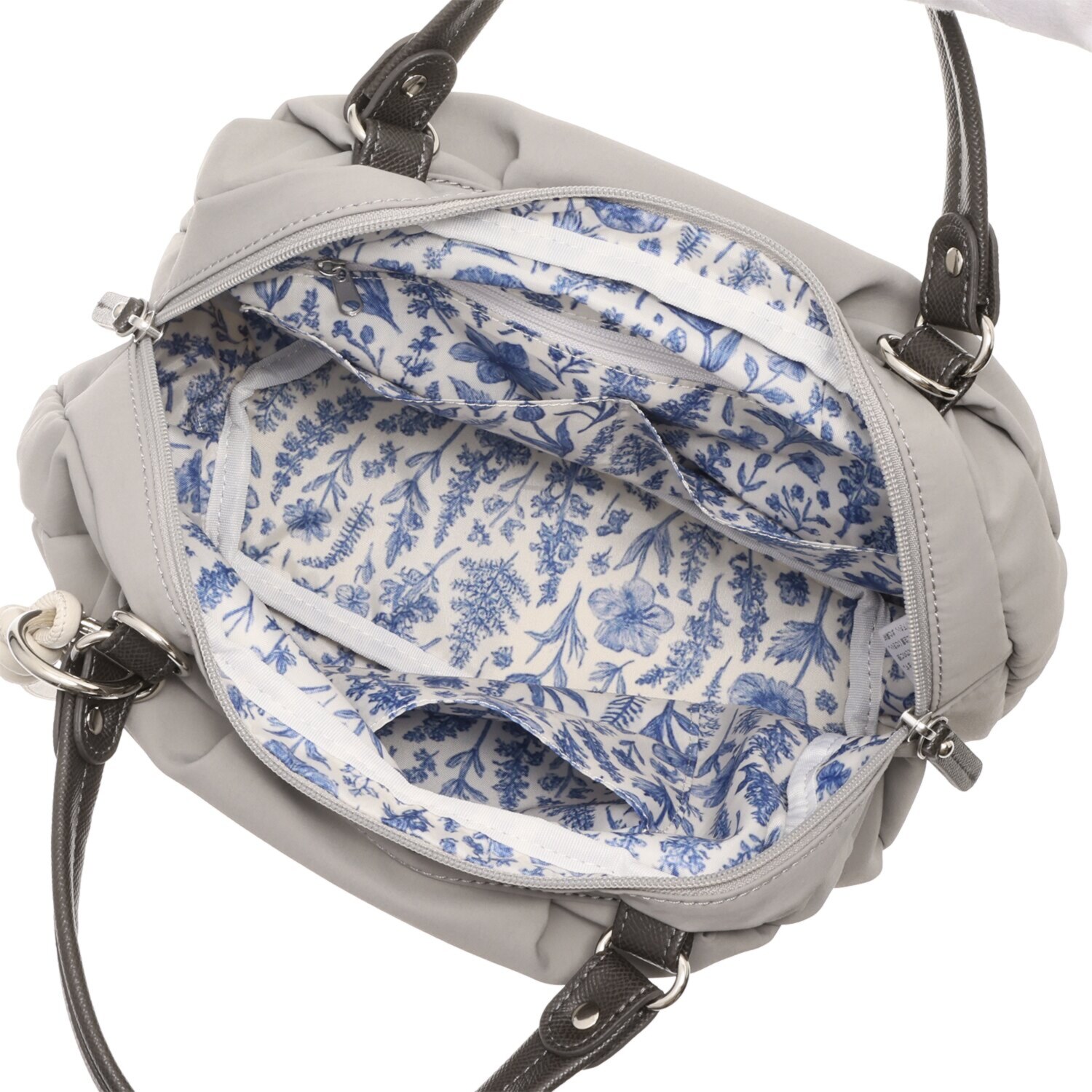 マドモワゼル　ザザ チャーム付 はっ水 ２ウェイバッグ