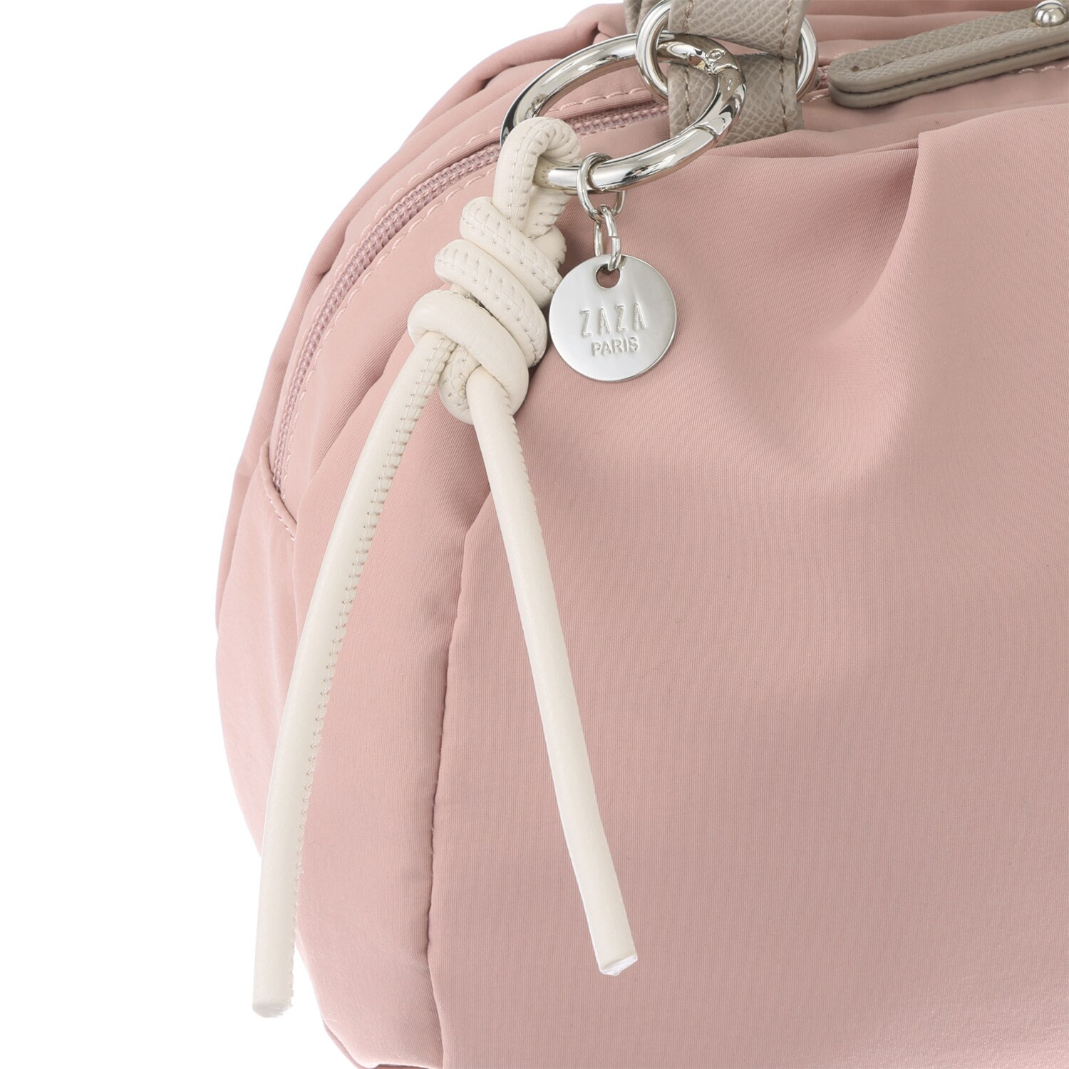 マドモワゼル　ザザ チャーム付 はっ水 ２ウェイバッグ