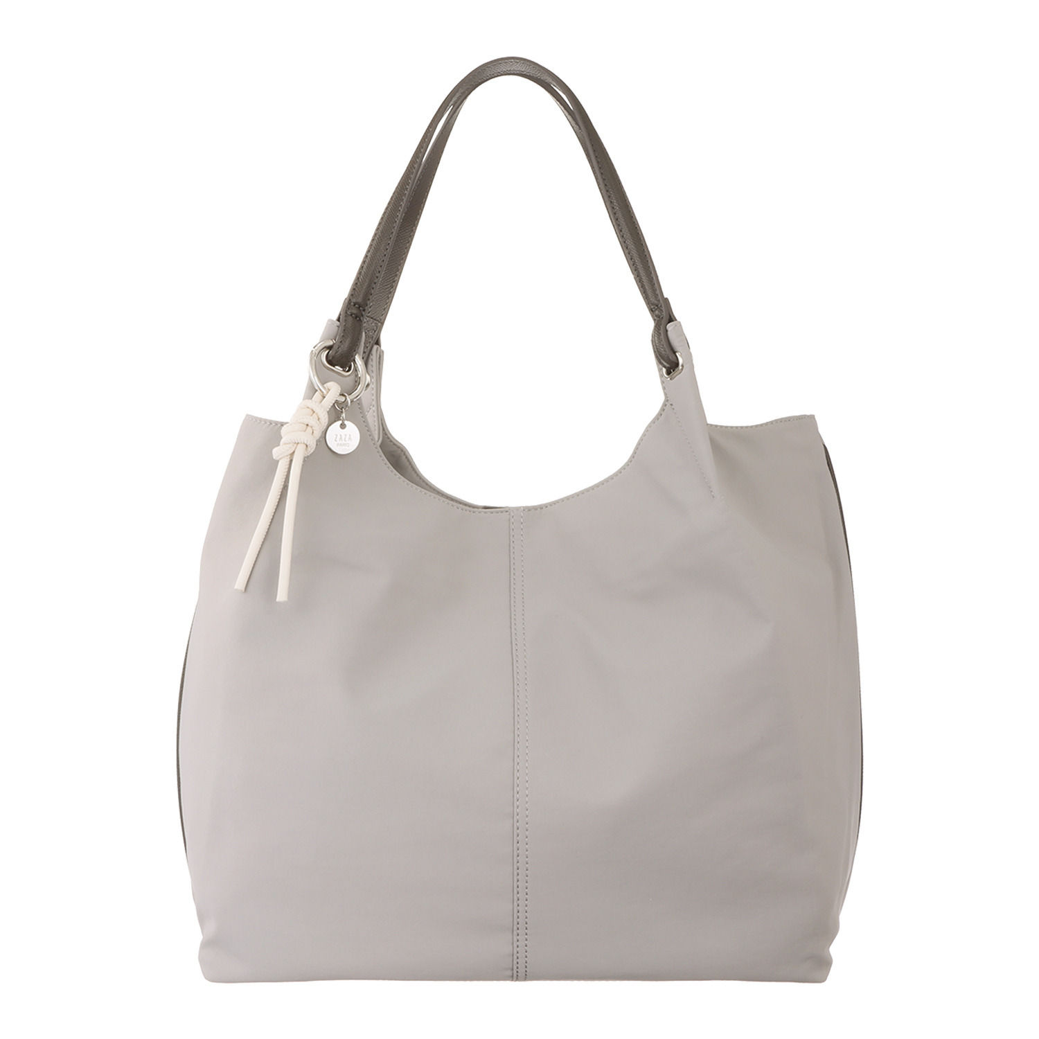 マドモワゼル　ザザ チャーム付 はっ水 トートバッグ