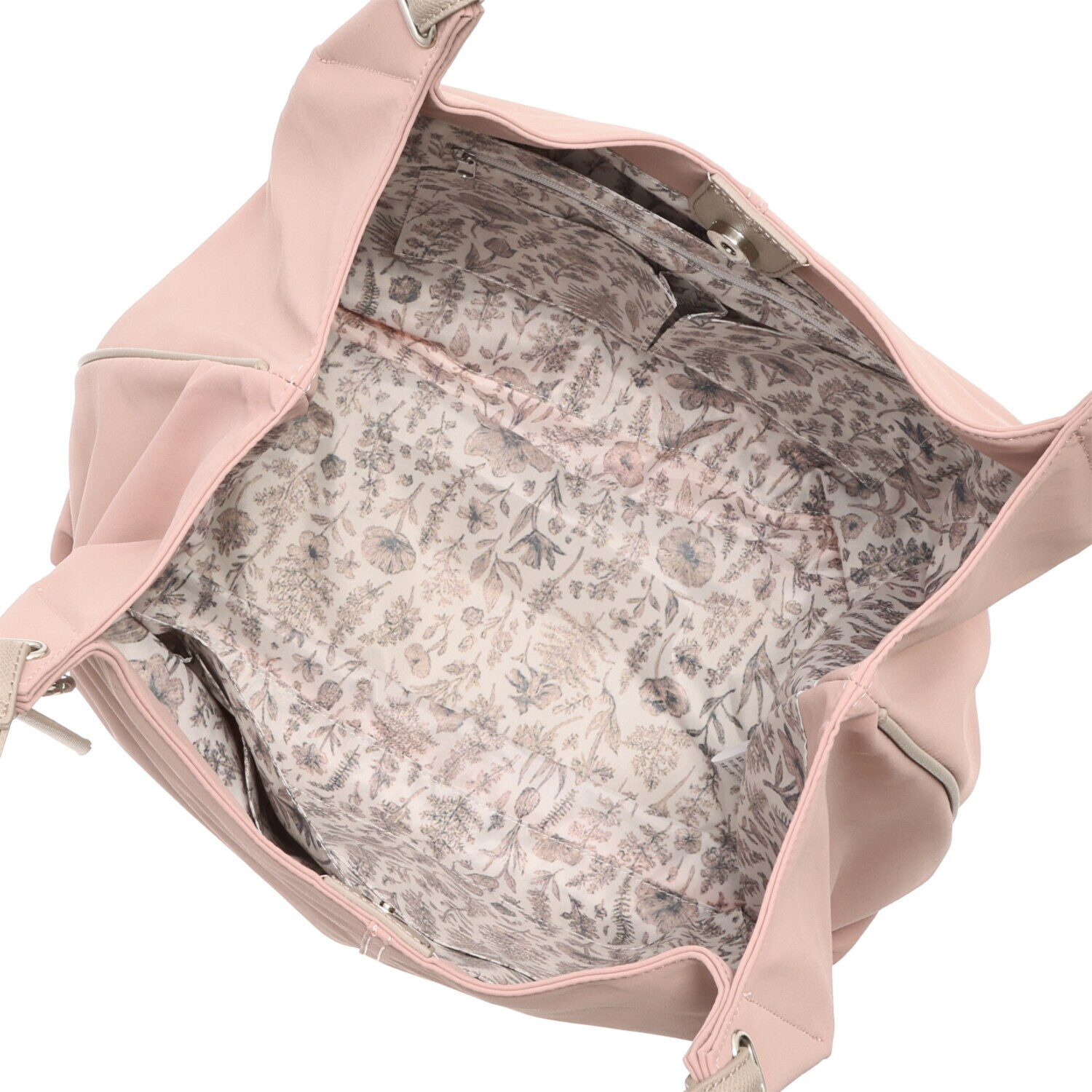 マドモワゼル　ザザ チャーム付 はっ水 トートバッグ